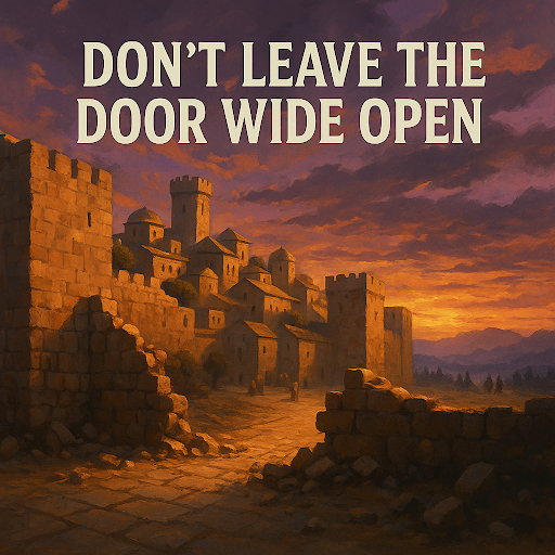 Don’t Leave the Door Wide Open