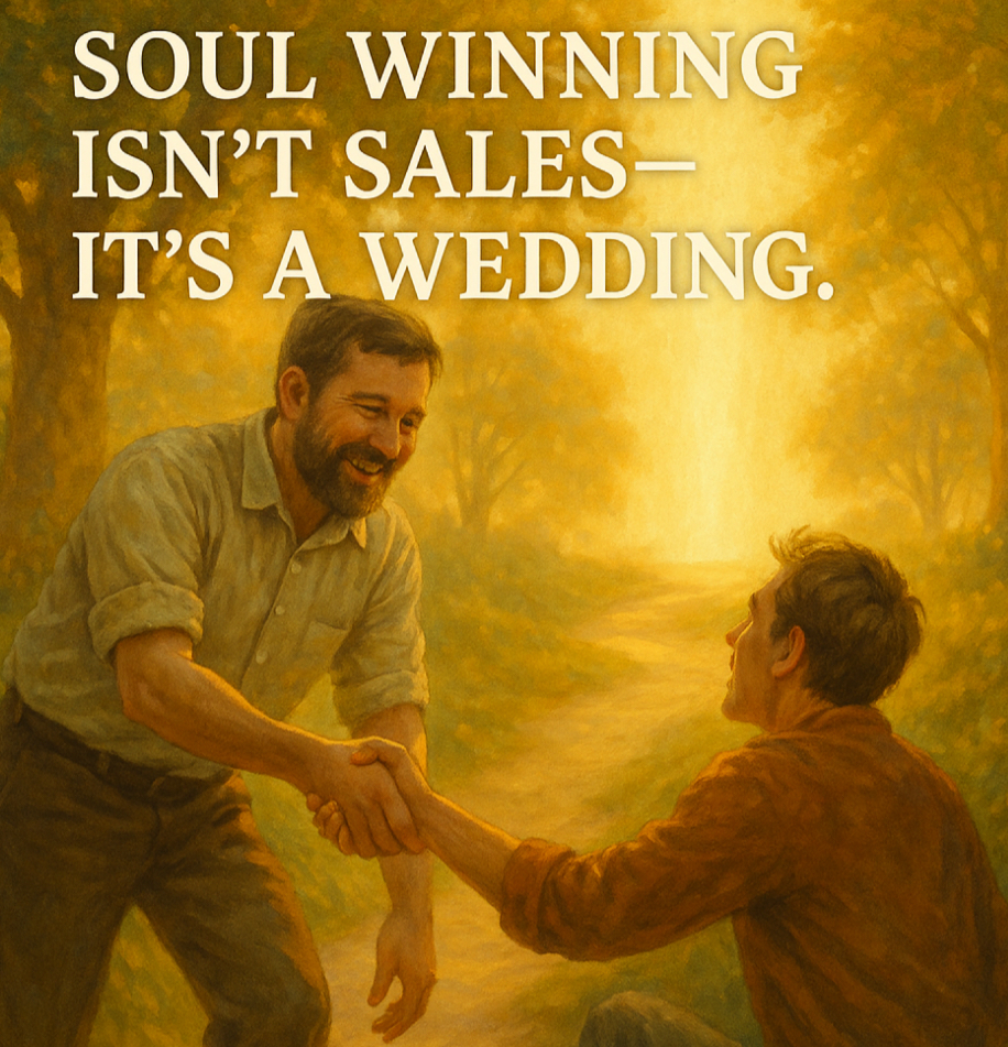 Soul Winning Isn’t Sales—It’s a Wedding