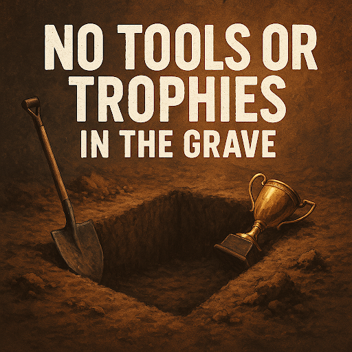 No Tools or Trophies in the Grave