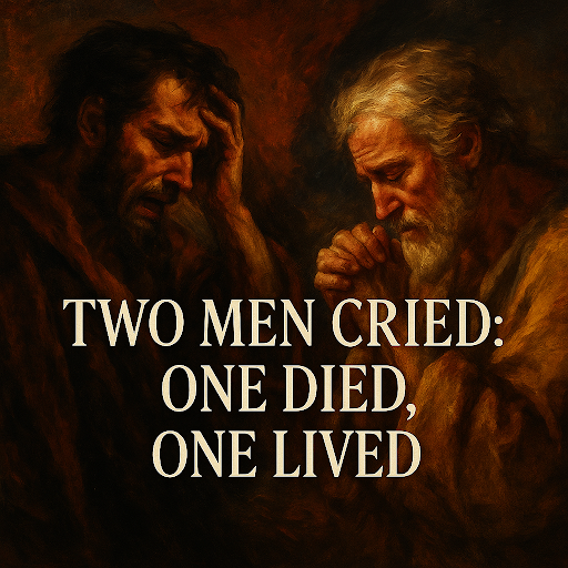 Two Men Cried: One Died, One Lived