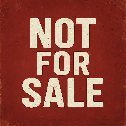 Not for Sale 