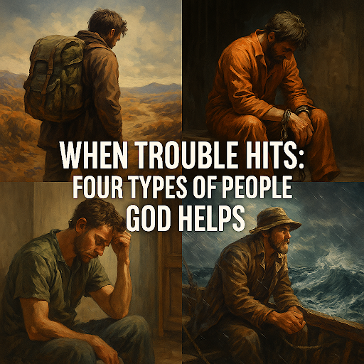 When Trouble Hits: Four Types of People God Helps