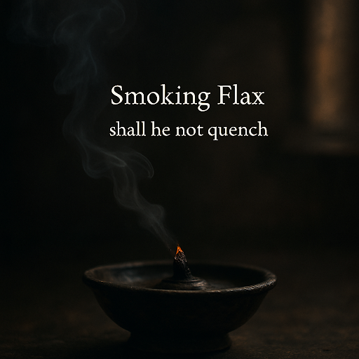 Smoking Flax Shall He Not Quench 