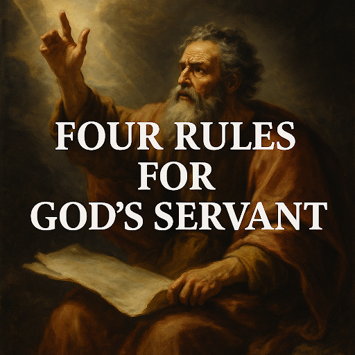 Four Rules for God’s Servant