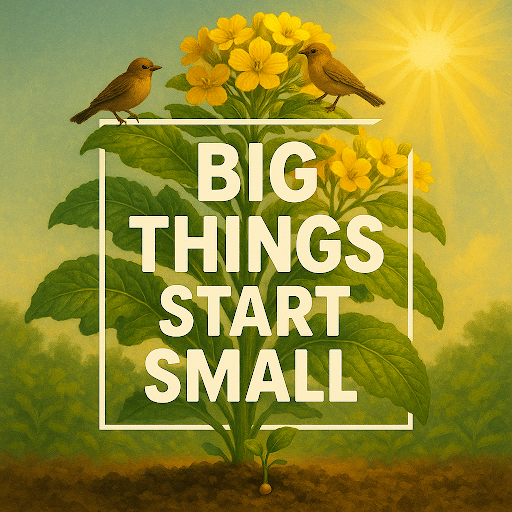 Big Things Start Small