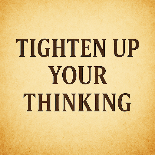 Tighten Up Your Thinking: How to Gird Up the Loins of Your Mind