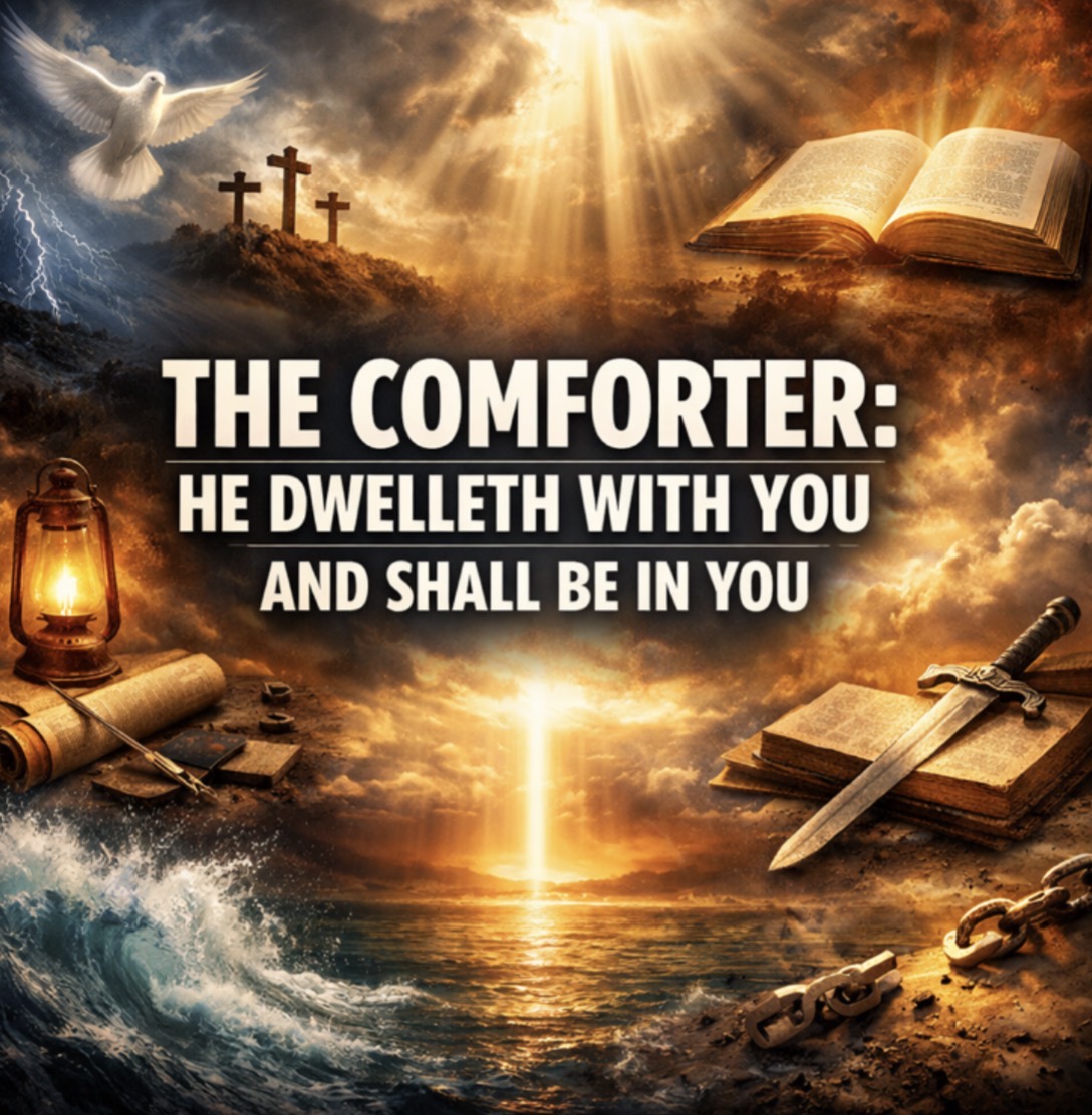 THE COMFORTER: HE DWELLETH WITH YOU AND SHALL BE IN YOU