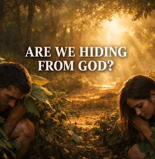 ARE WE HIDING FROM GOD? 