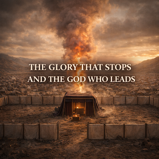 THE GLORY THAT STOPS AND THE GOD WHO LEADS