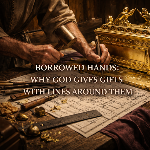 BORROWED HANDS: WHY GOD GIVES GIFTS WITH LINES AROUND THEM