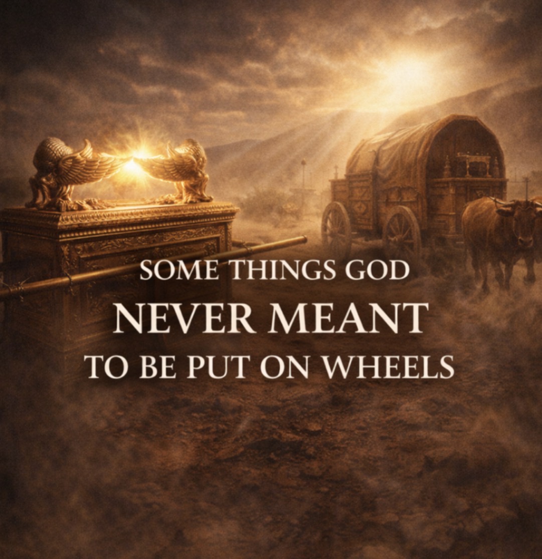 SOME THINGS GOD NEVER MEANT TO BE PUT ON WHEELS