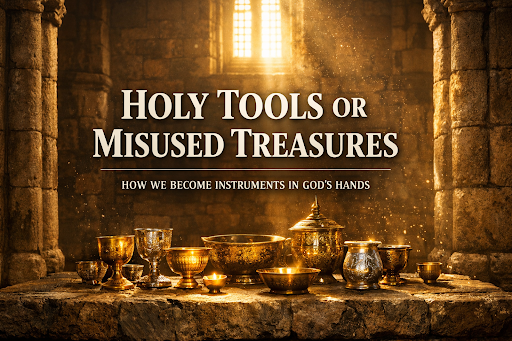 HOLY TOOLS OR MISUSED TREASURES: HOW WE BECOME INSTRUMENTS IN GOD’S HANDS