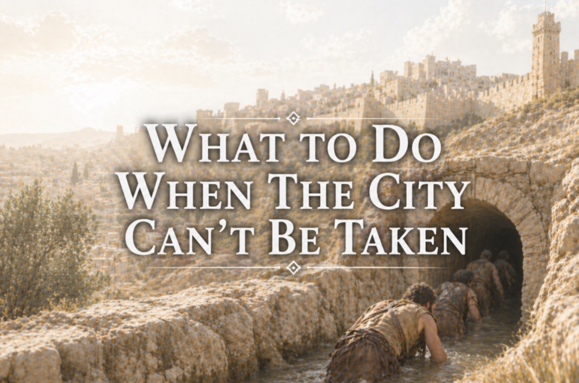 What To Do When the City Can’t Be Taken