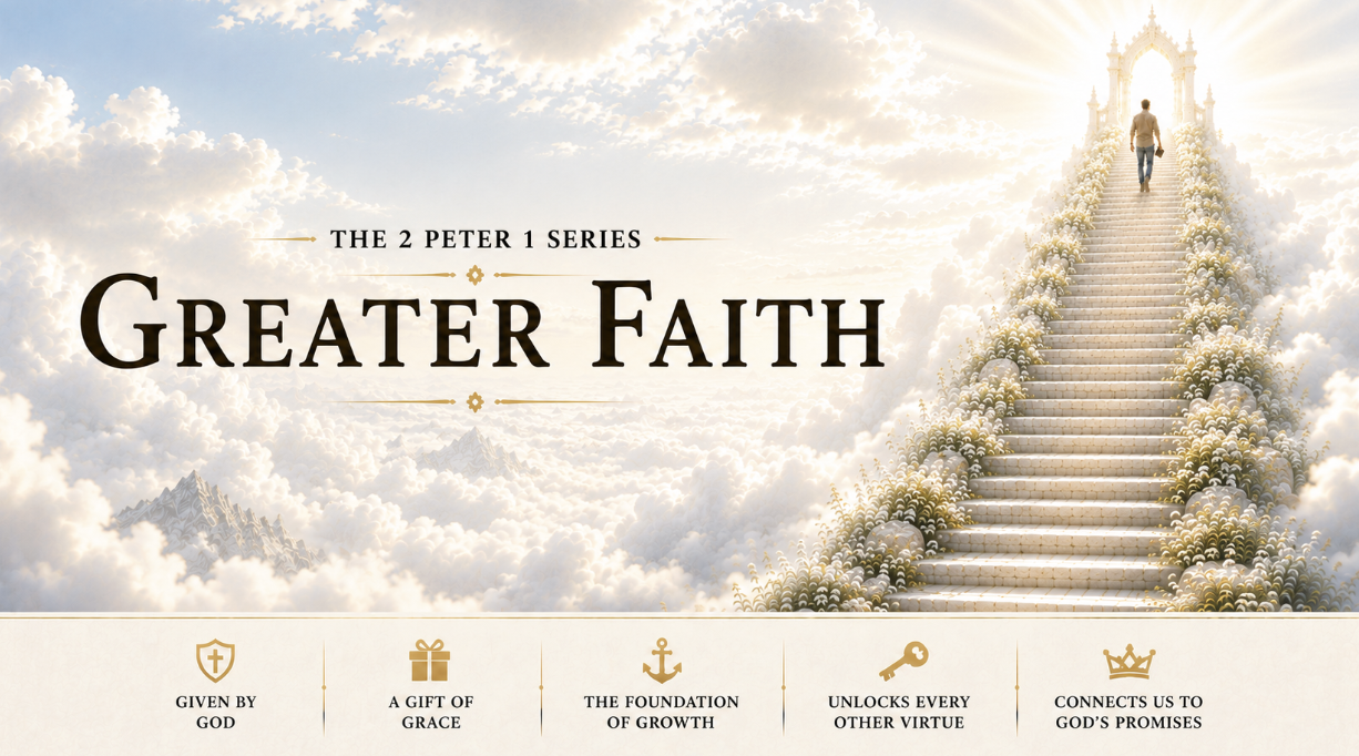 What God Has Already Given Us: GREATER FAITH