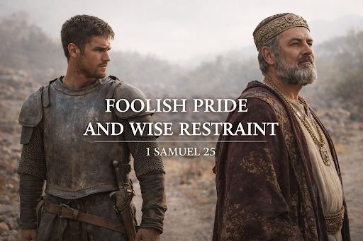 FOOLISH PRIDE AND WISE RESTRAINT