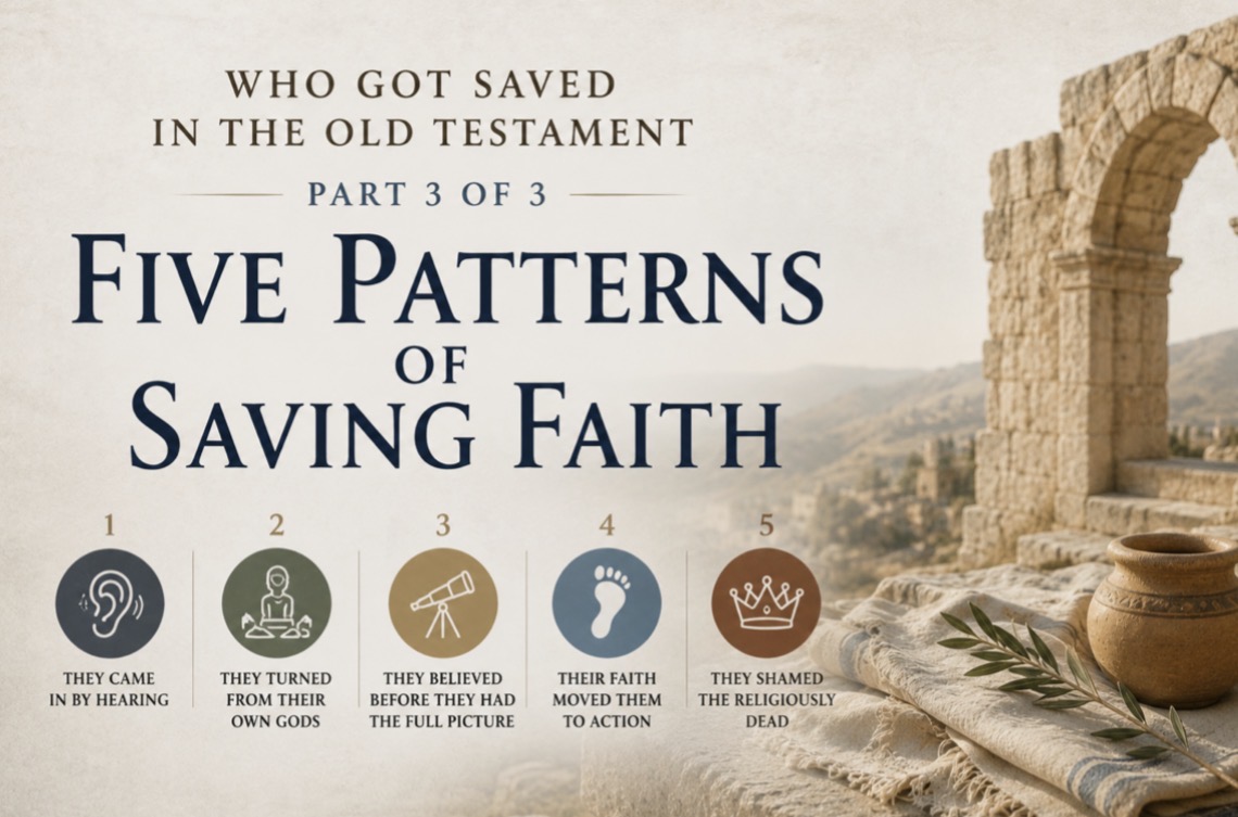 Part 3 of 3 – Five  Patterns of Saving Faith