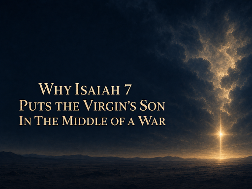 Why Isaiah 7 Puts the Virgin’s Son Right in the Middle of a War