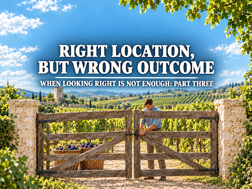 Right Location, but Wrong Outcome