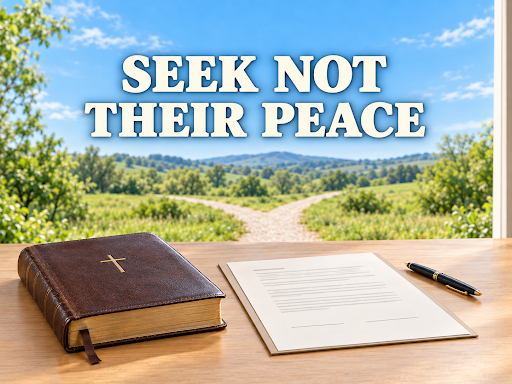 Seek Not Their Peace