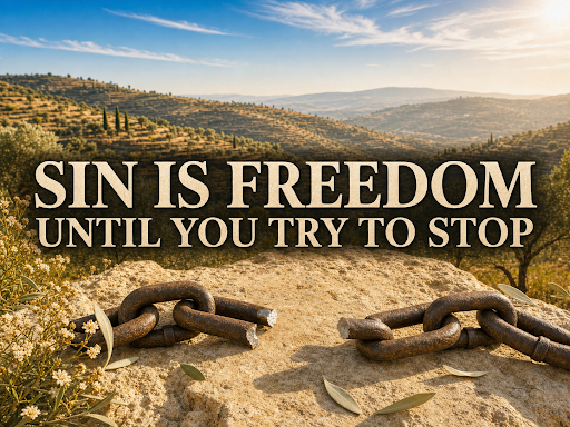 Sin Is Freedom Until You Try To Stop
